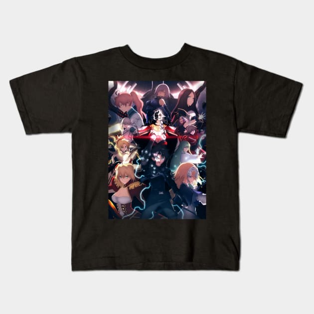 Fate grand order Kids T-Shirt by TheDressCodes